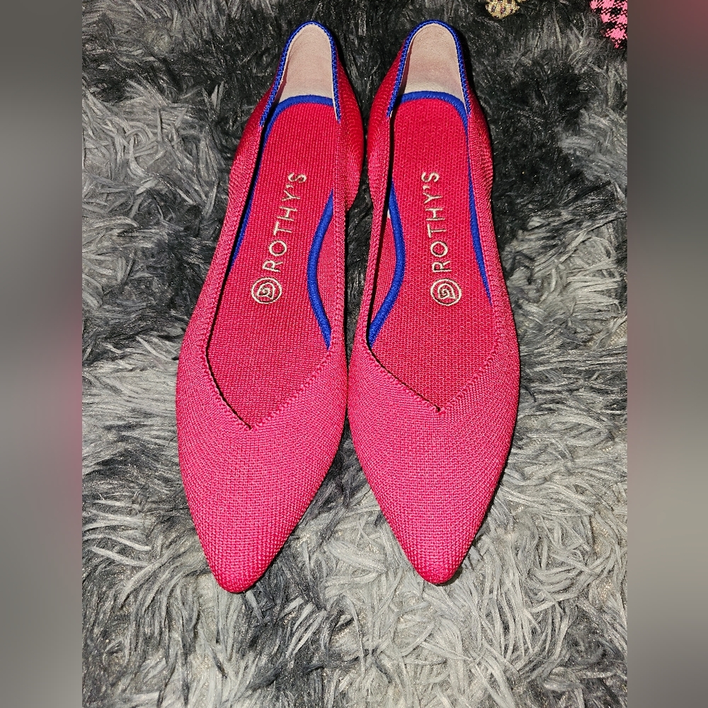 Rothys hot pink 8